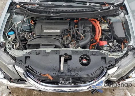 2013 Honda Civic Hybrid from USA, damaged, VIN 19XFB4F29DE201302